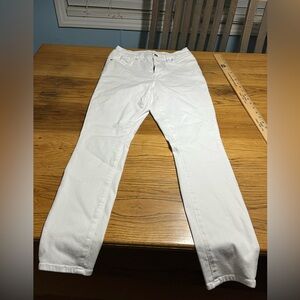 Good American Slim White Pants Size 6 / 28